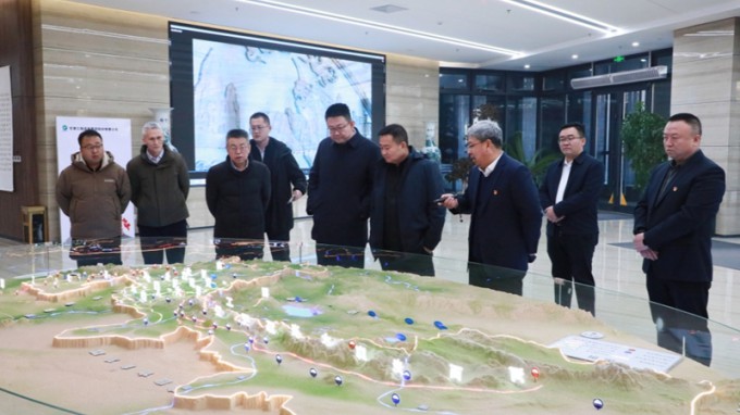 蘭州市副市長李文生到省水電設(shè)計院調(diào)研指導(dǎo)工作